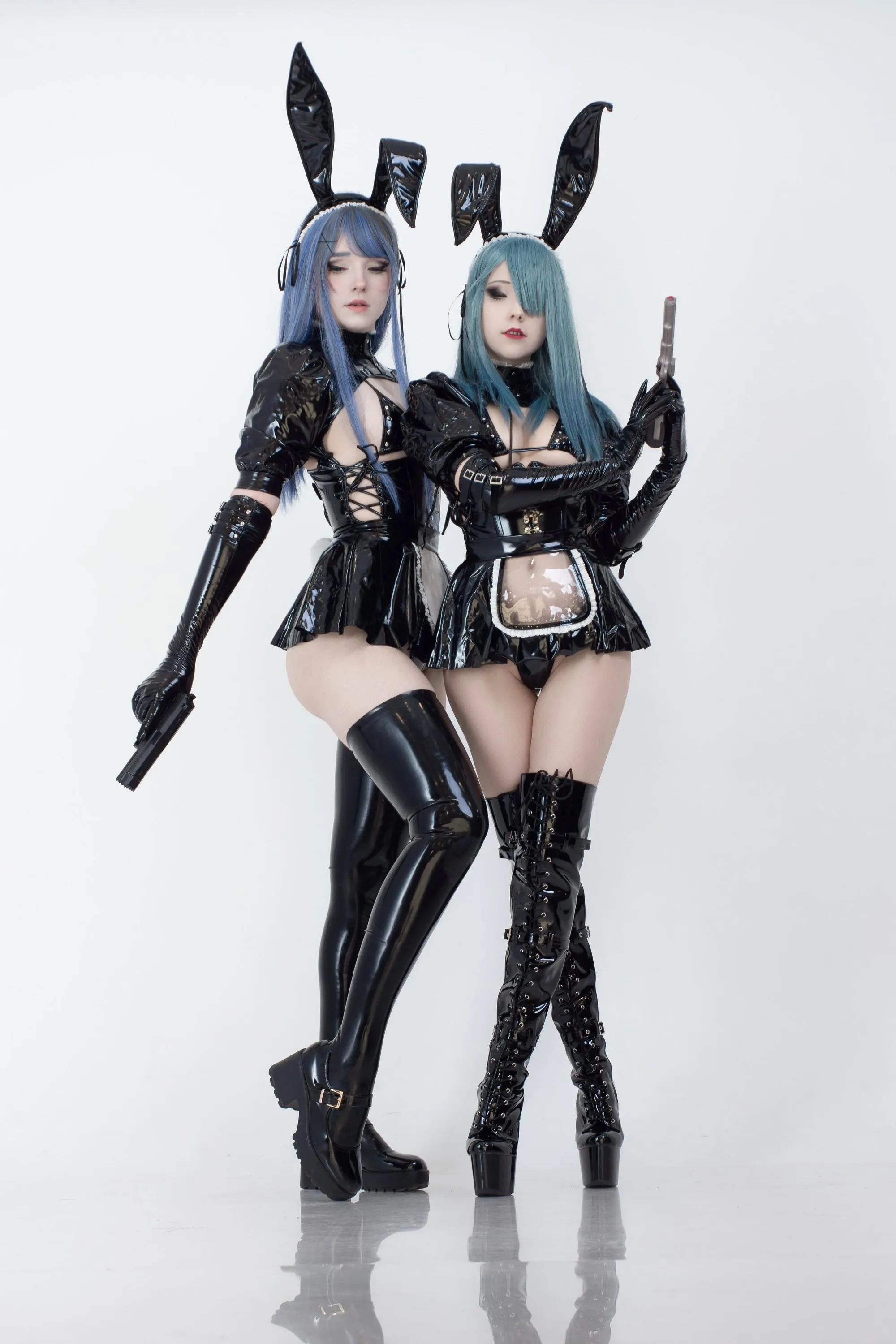 Candy Ball – NO.016 Latex Bunny Twins [57P]插图1